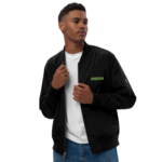 bomber jacket black