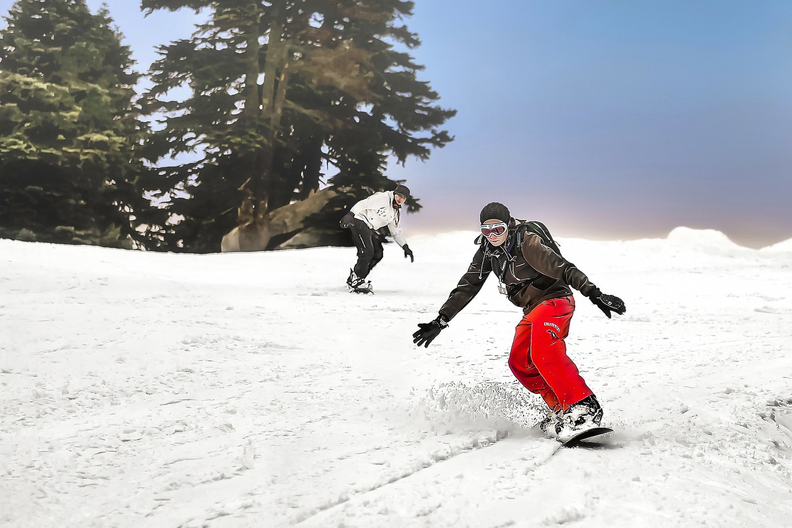 snowboard