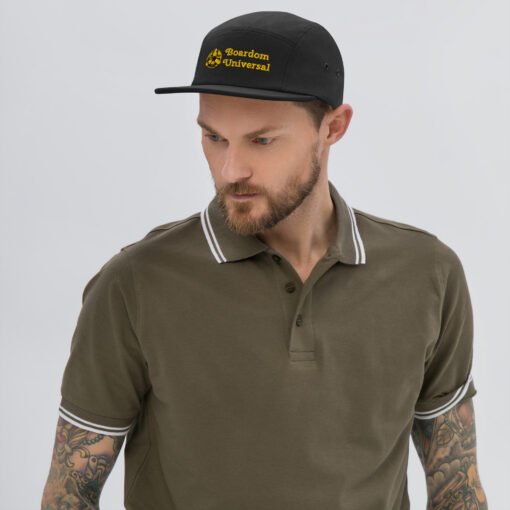 Buy Boardom Universal Nuking Five Panel camper style cap Online at Best Prices - Image 4