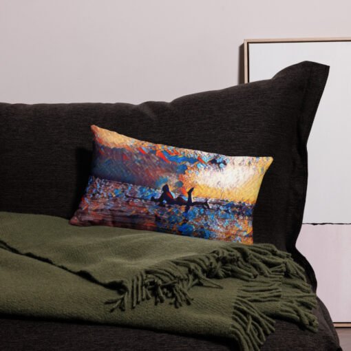 Board Life is Art Premium Pillow - Image 4