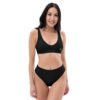 waisted bikini white