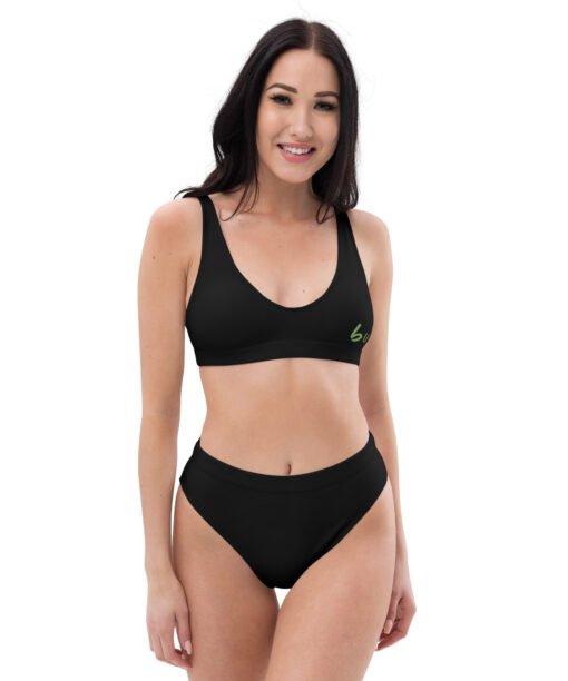 waisted bikini white