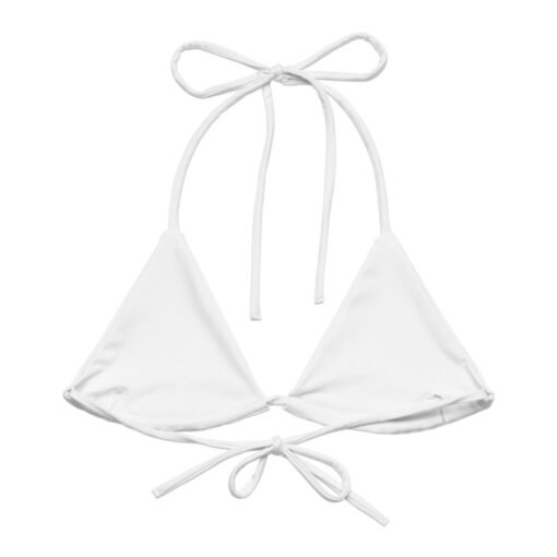 Buy White Safety best string bikini top Online at Best Prices - Image 2