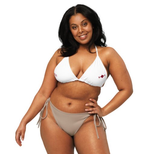 Buy White Safety best string bikini top Online at Best Prices - Image 6