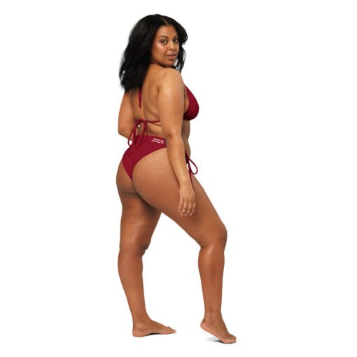 Buy Red Safety First beach string bikini Online at Best Prices - Image 5