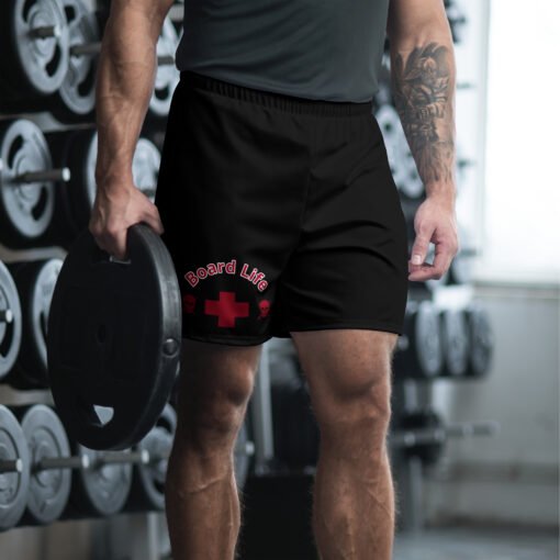 long shorts black