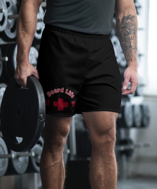 long shorts black