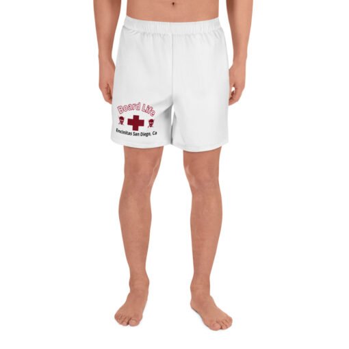 long shorts white