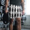 long shorts white