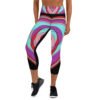 All over print capri leggings