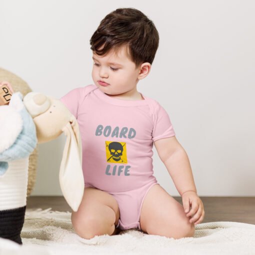 Board Life Golden Baby Onesie - Image 5