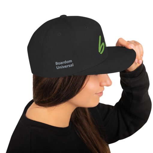 bU Snapback Hat - Image 8