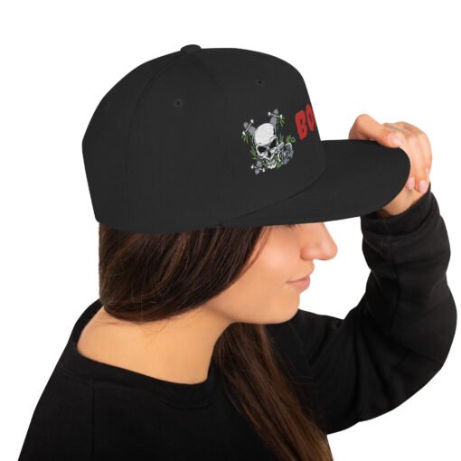 Boardom Flowers are Nice Snapback Hat - Image 8
