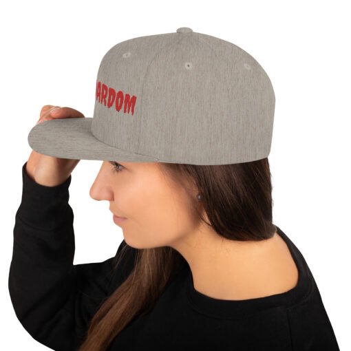 Boardom Flowers are Nice Snapback Hat - Image 75