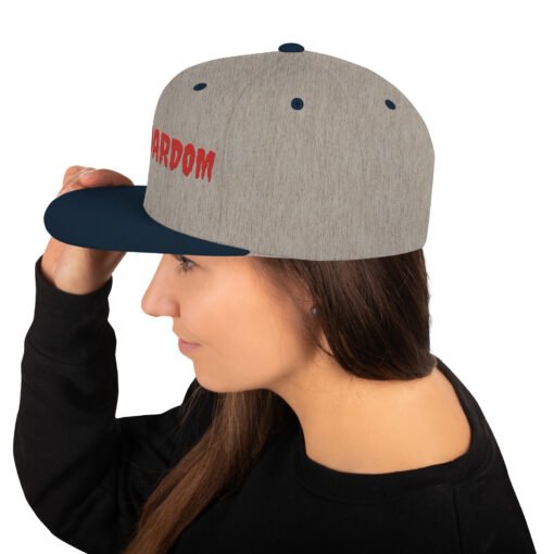 Boardom Flowers are Nice Snapback Hat - Image 67