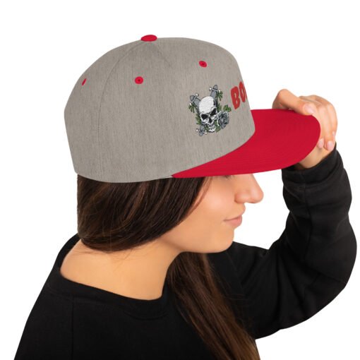 Boardom Flowers are Nice Snapback Hat - Image 72