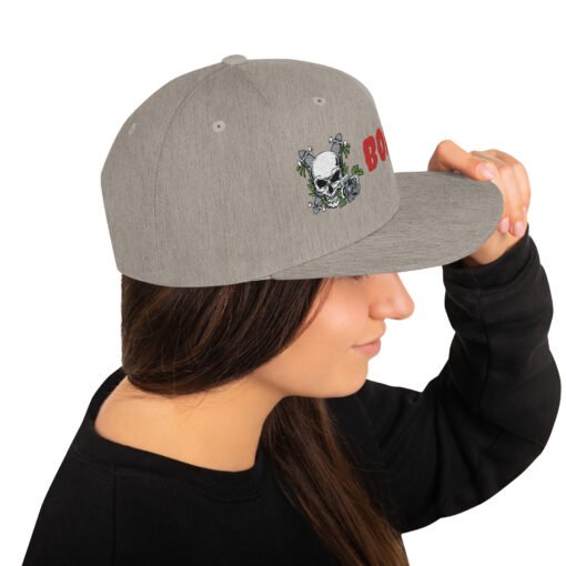 Boardom Flowers are Nice Snapback Hat - Image 76