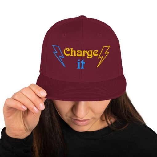 Buy Boardom Charge it best snapback hat Online at Best Prices - Image 25