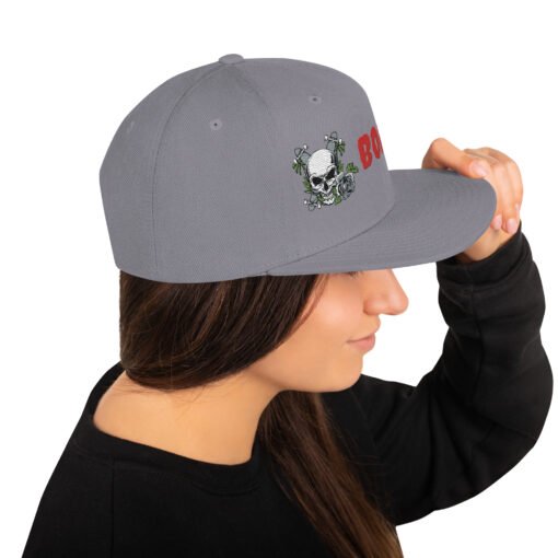 Boardom Flowers are Nice Snapback Hat - Image 60