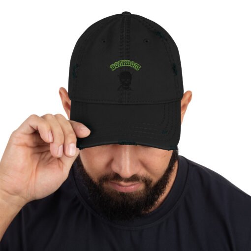 Buy Boardom Logo Distressed Dad Hat Online at Best Prices