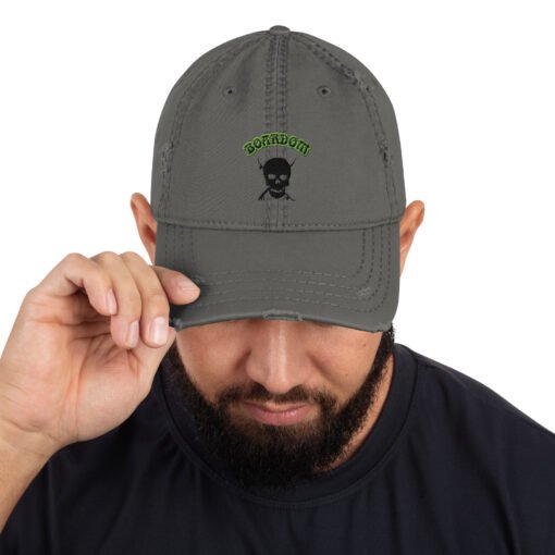 Buy Boardom Logo Distressed Dad Hat Online at Best Prices - Image 10