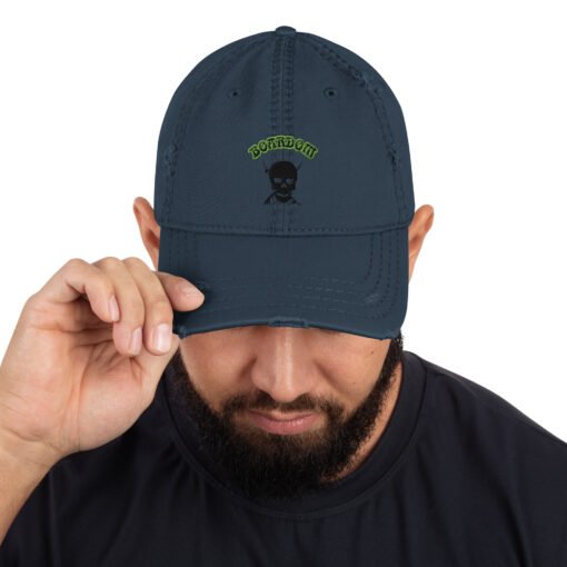 Buy Boardom Logo Distressed Dad Hat Online at Best Prices - Image 6