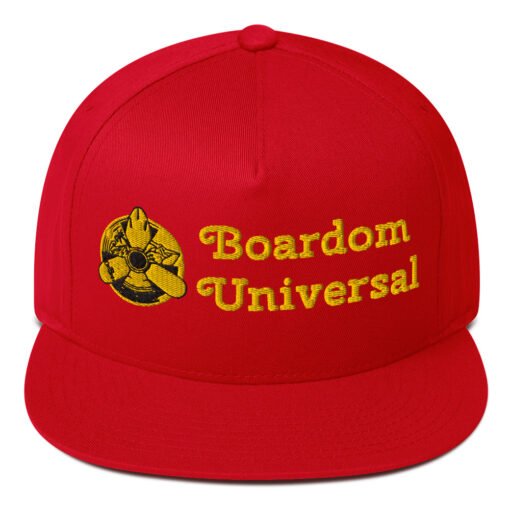 Boardom Universal Snapback Hat - Image 5