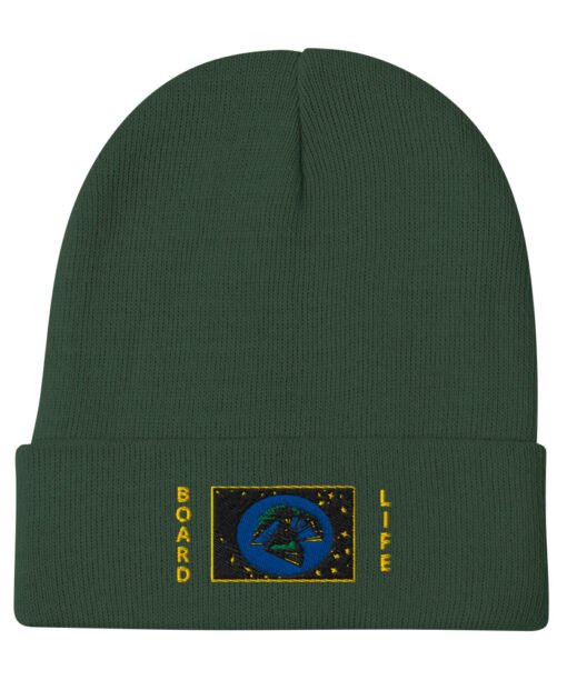 beanie dark green