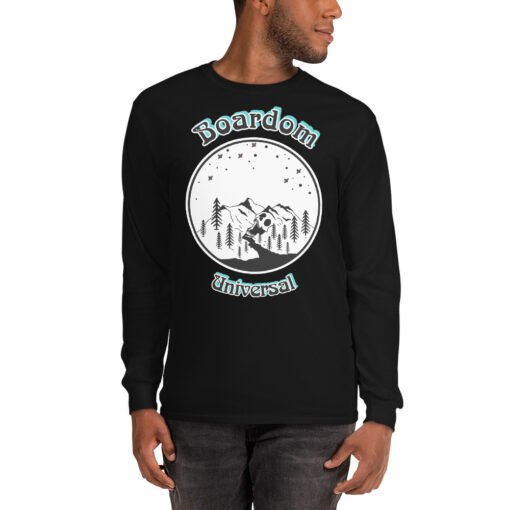 Buy Boardom Mountain best long sleeve t shirt Online at Best Prices - Image 2