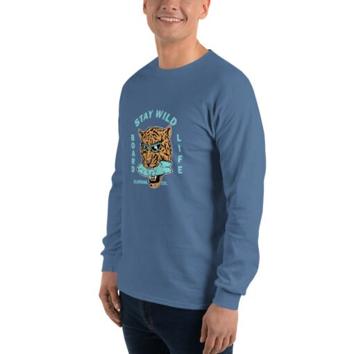 Buy Stay Wild Men’s Long Sleeve best classic t shirt Online at Best Prices - Image 47