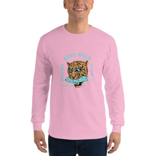 Buy Stay Wild Men’s Long Sleeve best classic t shirt Online at Best Prices - Image 67