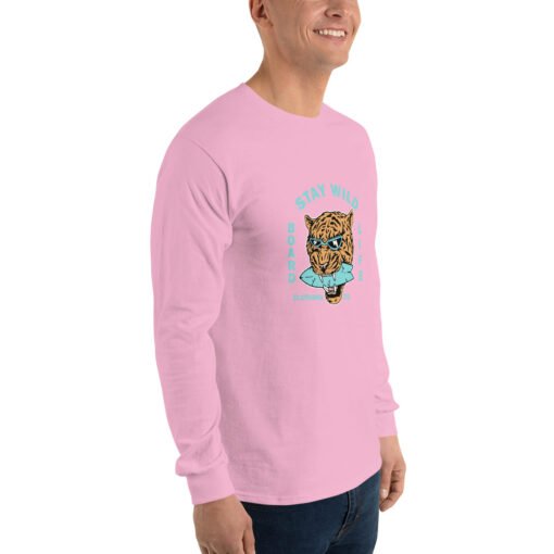 Buy Stay Wild Men’s Long Sleeve best classic t shirt Online at Best Prices - Image 72