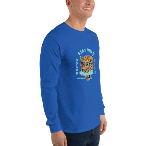 Buy Stay Wild Men’s Long Sleeve best classic t shirt Online at Best Prices - Image 36