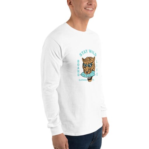 Buy Stay Wild Men’s Long Sleeve best classic t shirt Online at Best Prices - Image 78