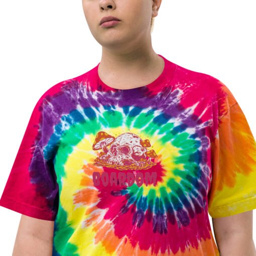 Buy Boardom (flamingo) Fungus Among Us tie dye t shirt Online at Best Prices - Image 12