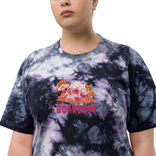 Buy Boardom (flamingo) Fungus Among Us tie dye t shirt Online at Best Prices - Image 3