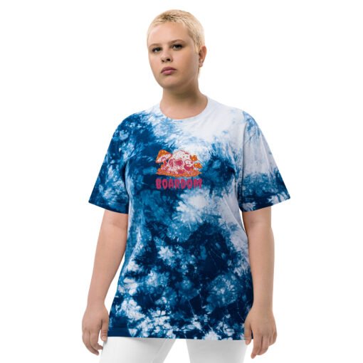 Buy Boardom (flamingo) Fungus Among Us tie dye t shirt Online at Best Prices - Image 4