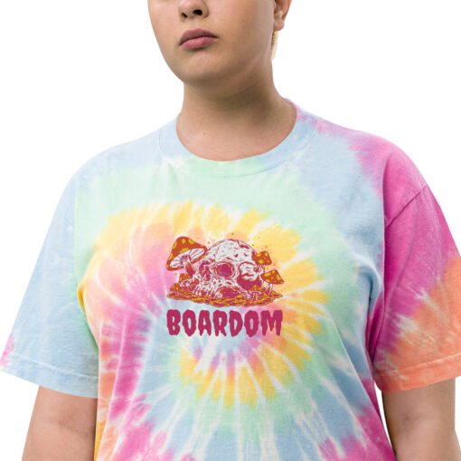 Buy Boardom (flamingo) Fungus Among Us tie dye t shirt Online at Best Prices - Image 9