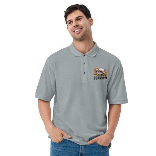 Buy Boardom Fungus Among Us Premium embroidered polo t shirt Online at Best Prices - Image 17
