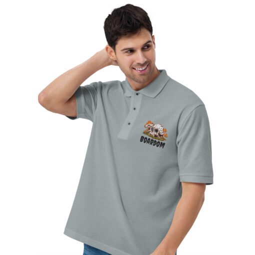 Buy Boardom Fungus Among Us Premium embroidered polo t shirt Online at Best Prices - Image 20