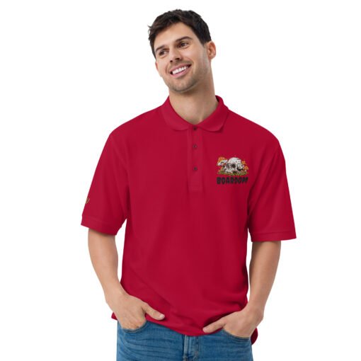 Buy Boardom Fungus Among Us Premium embroidered polo t shirt Online at Best Prices - Image 5