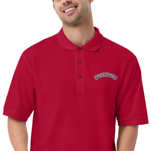 Buy Boardom Men’s Premium polo t shirt Online at Best Prices - Image 2