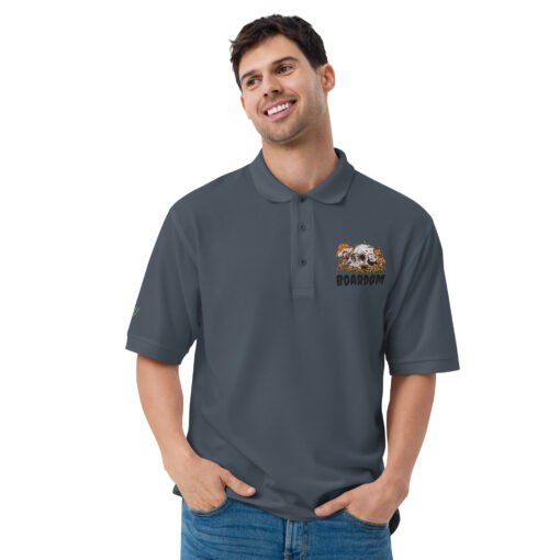 Buy Boardom Fungus Among Us Premium embroidered polo t shirt Online at Best Prices - Image 13