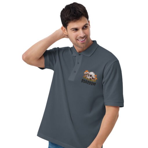 Buy Boardom Fungus Among Us Premium embroidered polo t shirt Online at Best Prices - Image 16