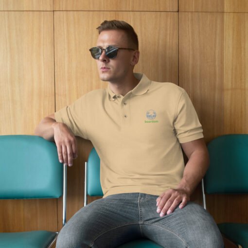 Buy boardom Lifes a Beach Premium best polo t shirt Online at Best Prices - Image 10