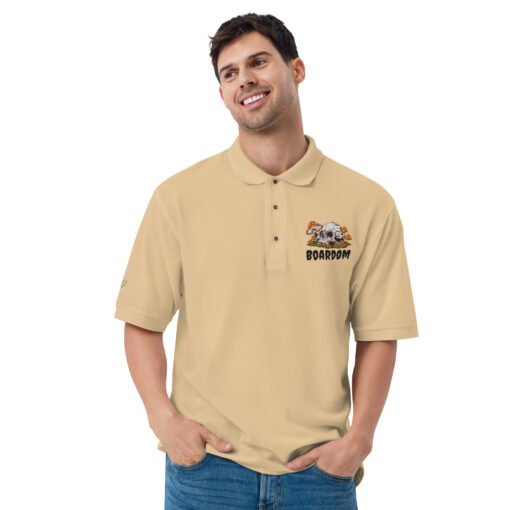 Buy Boardom Fungus Among Us Premium embroidered polo t shirt Online at Best Prices - Image 21