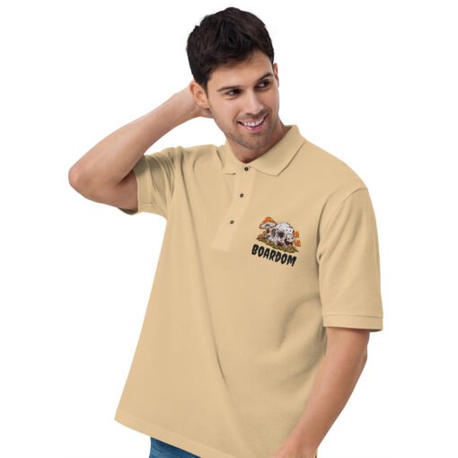 Buy Boardom Fungus Among Us Premium embroidered polo t shirt Online at Best Prices - Image 24