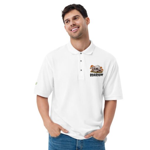Buy Boardom Fungus Among Us Premium embroidered polo t shirt Online at Best Prices - Image 25