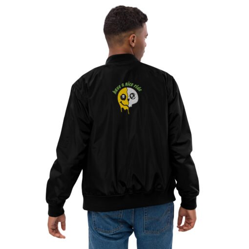 Have a Nice Ride Premium Bomber Jacket - Image 4