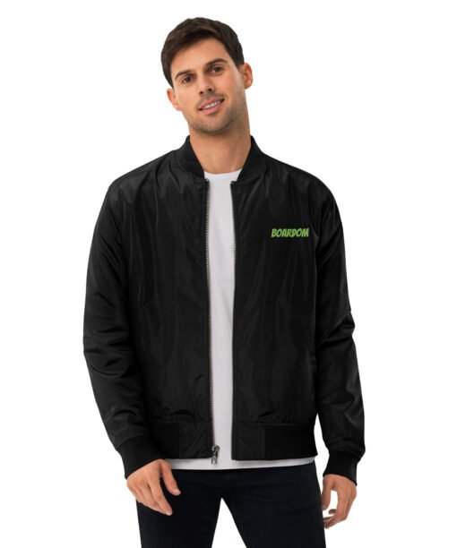 bomber jacket black